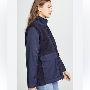 Tory Sport Navy Teddy Jacket